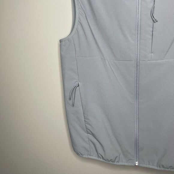 J.CREW Performance Vest Women Small Gray NEW Full Zip Lightweight BW474 - Picture 4 of 16